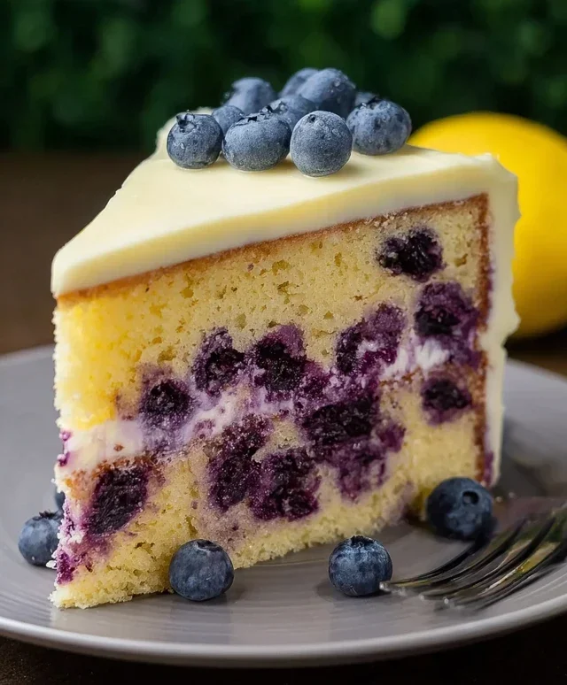 Lemon Blueberry Cake