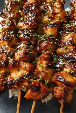 Teriyaki Chicken Skewers