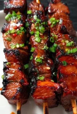 BBQ Chicken Skewer Salad