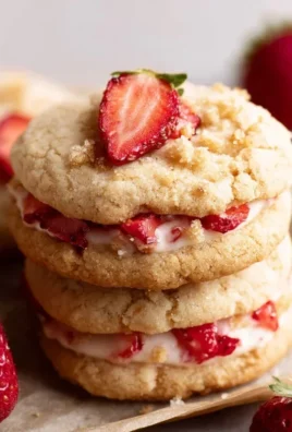 Strawberry Shortcake Cookies