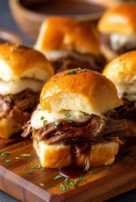 Easy French Dip Sliders Recipe