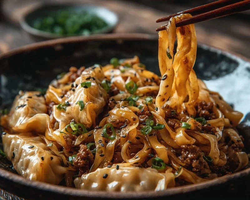 Potsticker Noodle Bowl