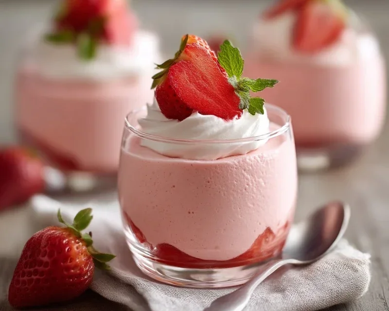 Strawberry Mousse