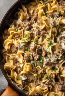30-Minute Ground Beef Stroganoff