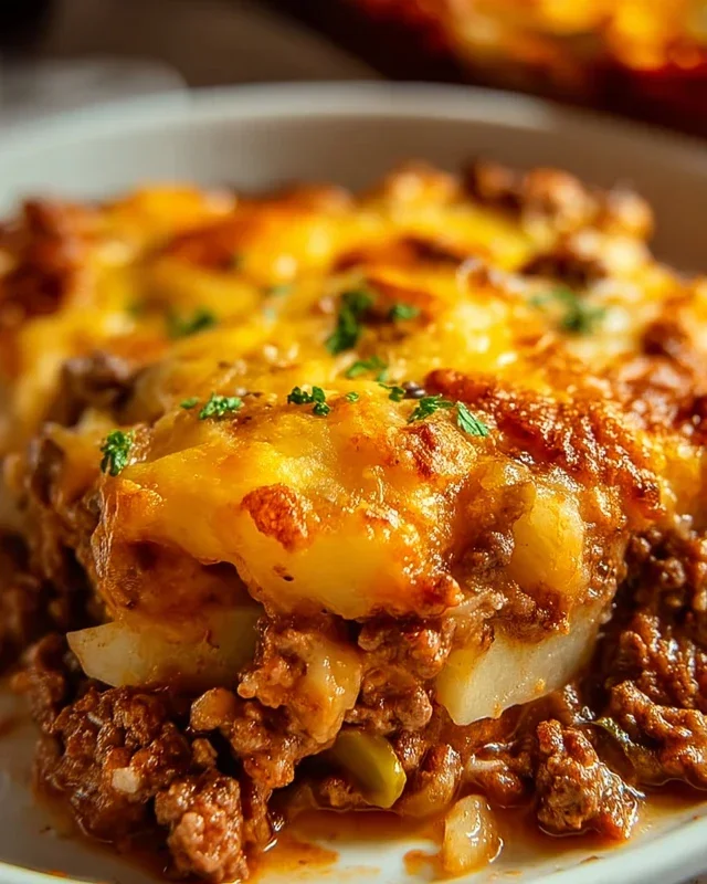 Hobo Casserole Ground Beef