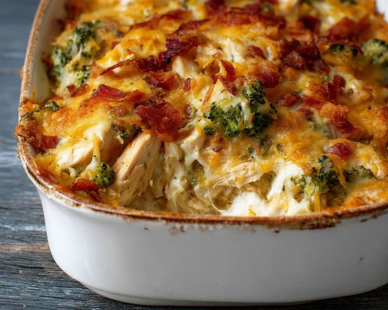 Easy Low Carb Chicken Casserole