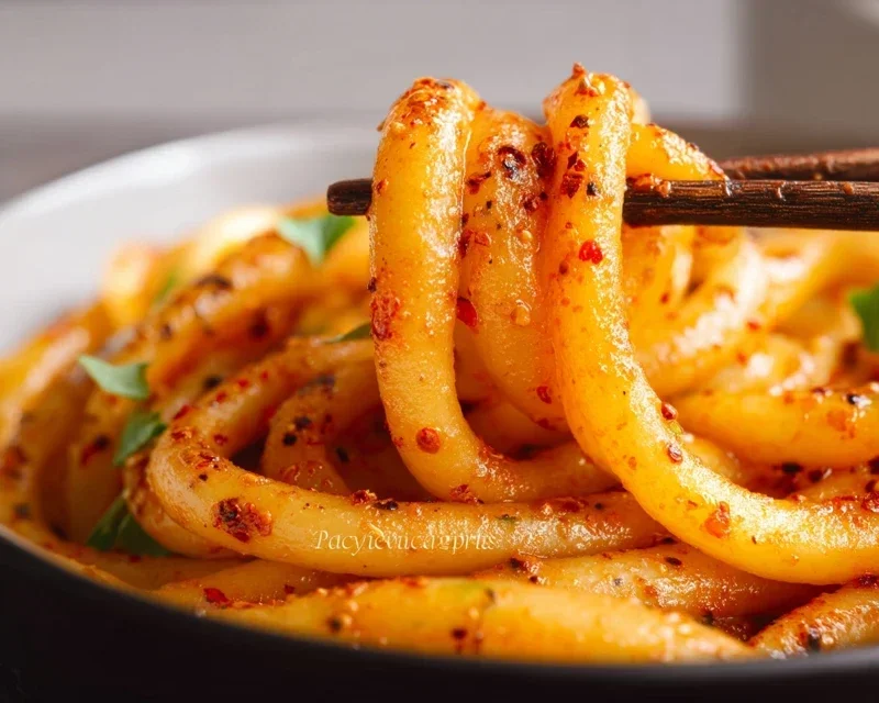 Spicy Potato Noodles