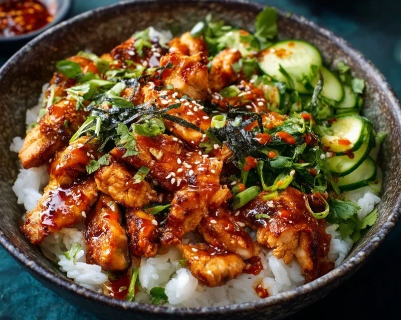 Sweet and Spicy Honey Pepper Chicken