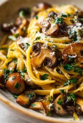 Garlic Mushroom Pasta
