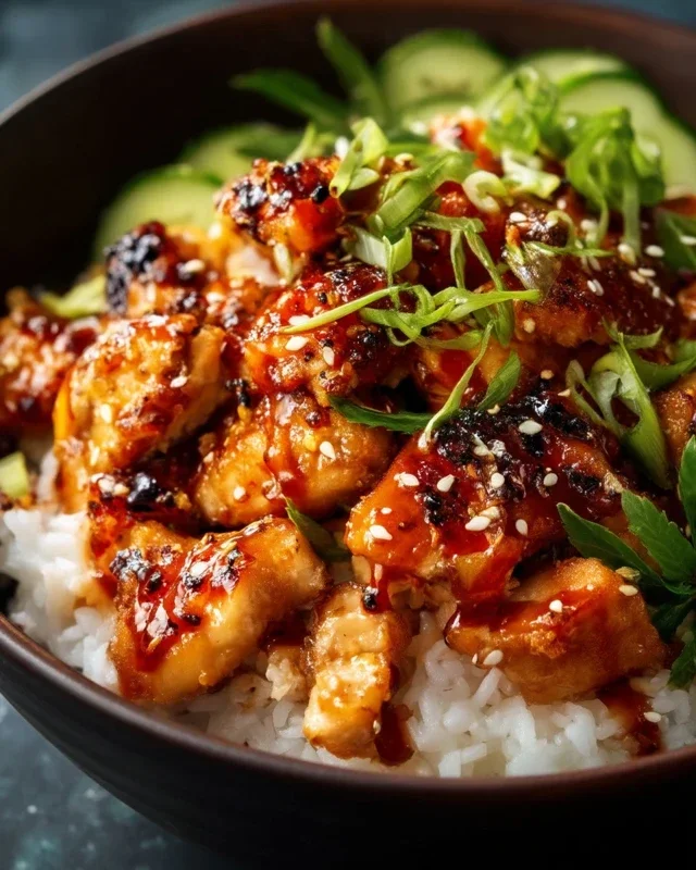 Sweet and Spicy Honey Pepper Chicken