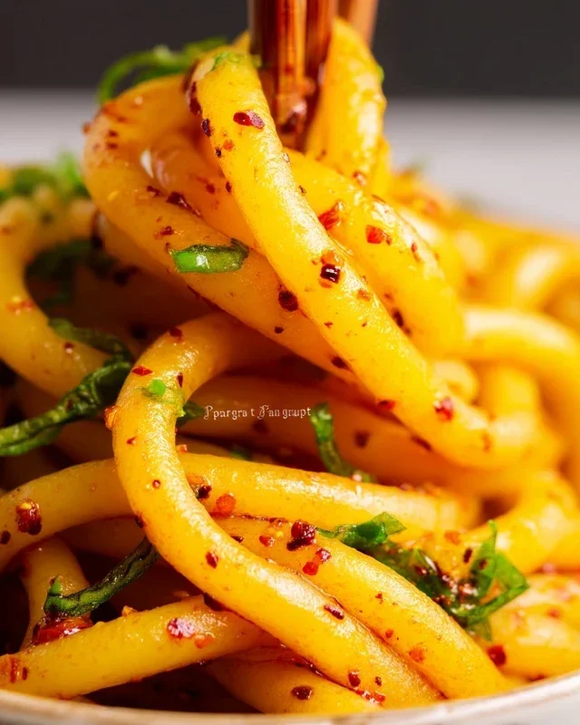 Spicy Potato Noodles