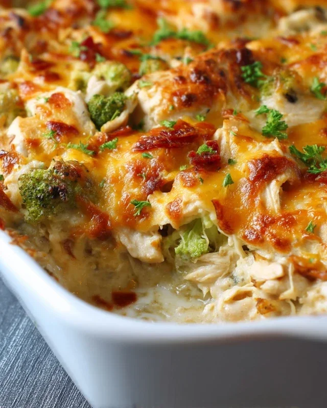 Easy Low Carb Chicken Casserole