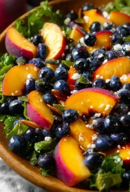 Summer Peach Blueberry Knon-non-non-alcoholic alternativeic non-alcoholic ale Salad
