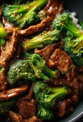Chinese Beef and Broccoli (牛肉炒西兰花)