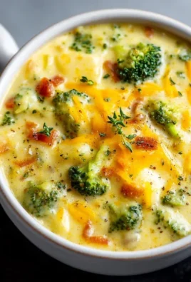 Broccoli Potato Cheese Soup Recipe