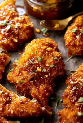 Baked Crunchy Hot Honey Chicken