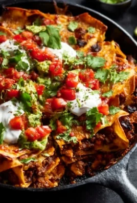 Beef Skillet Enchiladas