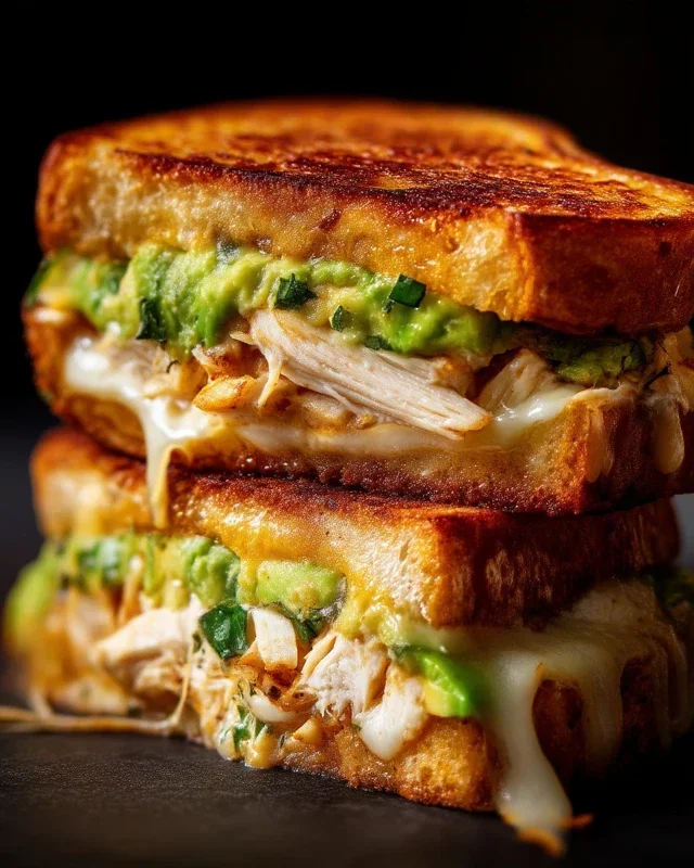 Chicken Avocado Melt Sandwich
