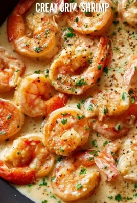 Creamy Garlic Shrimp (15 mins)