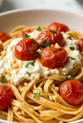 Roasted Tomato and Garlic Ricotta Pasta