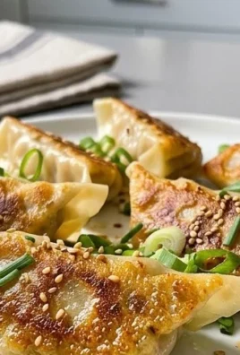 Chicken Potstickers (Pan Fried Dumplings)
