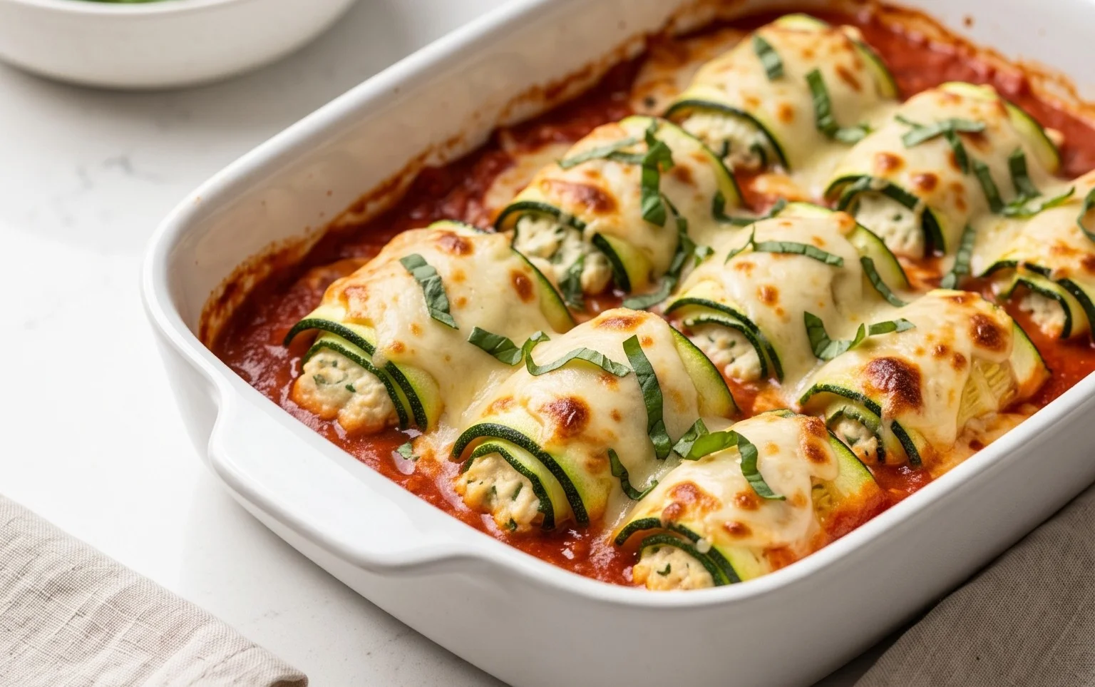 Vegan Zucchini Rollatini