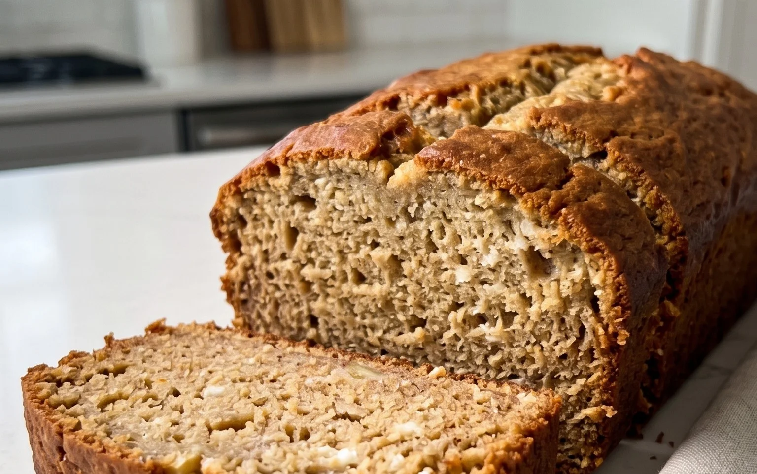 Cottage Cheese Banana Bread