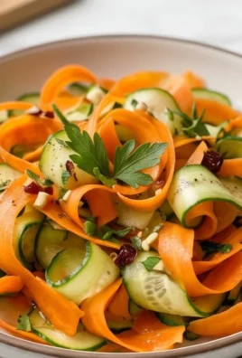 Carrot and Cucumber Ribbon Salad