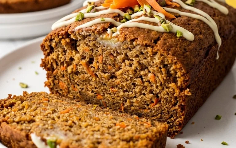 Dairy Free Carrot Cake Banana Bread