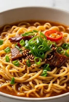 Easy Saucy Ramen Noodles