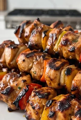 Air Fryer Chicken Skewers (VIDEO)