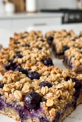 Blueberry Oatmeal Bars