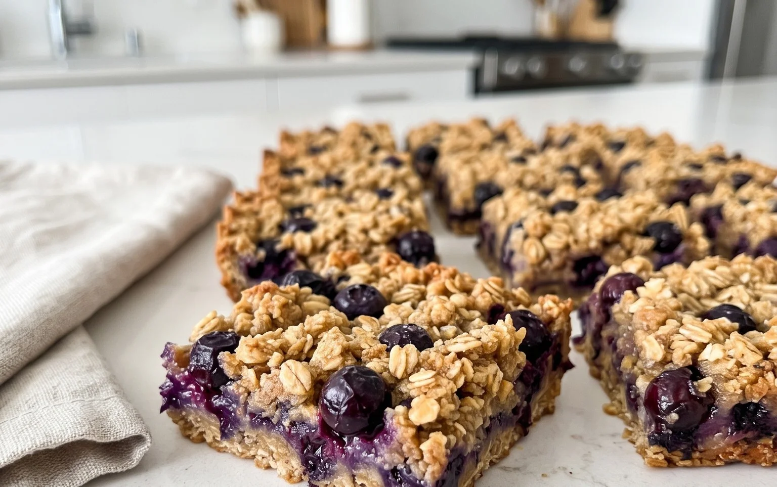 Blueberry Oatmeal Bars