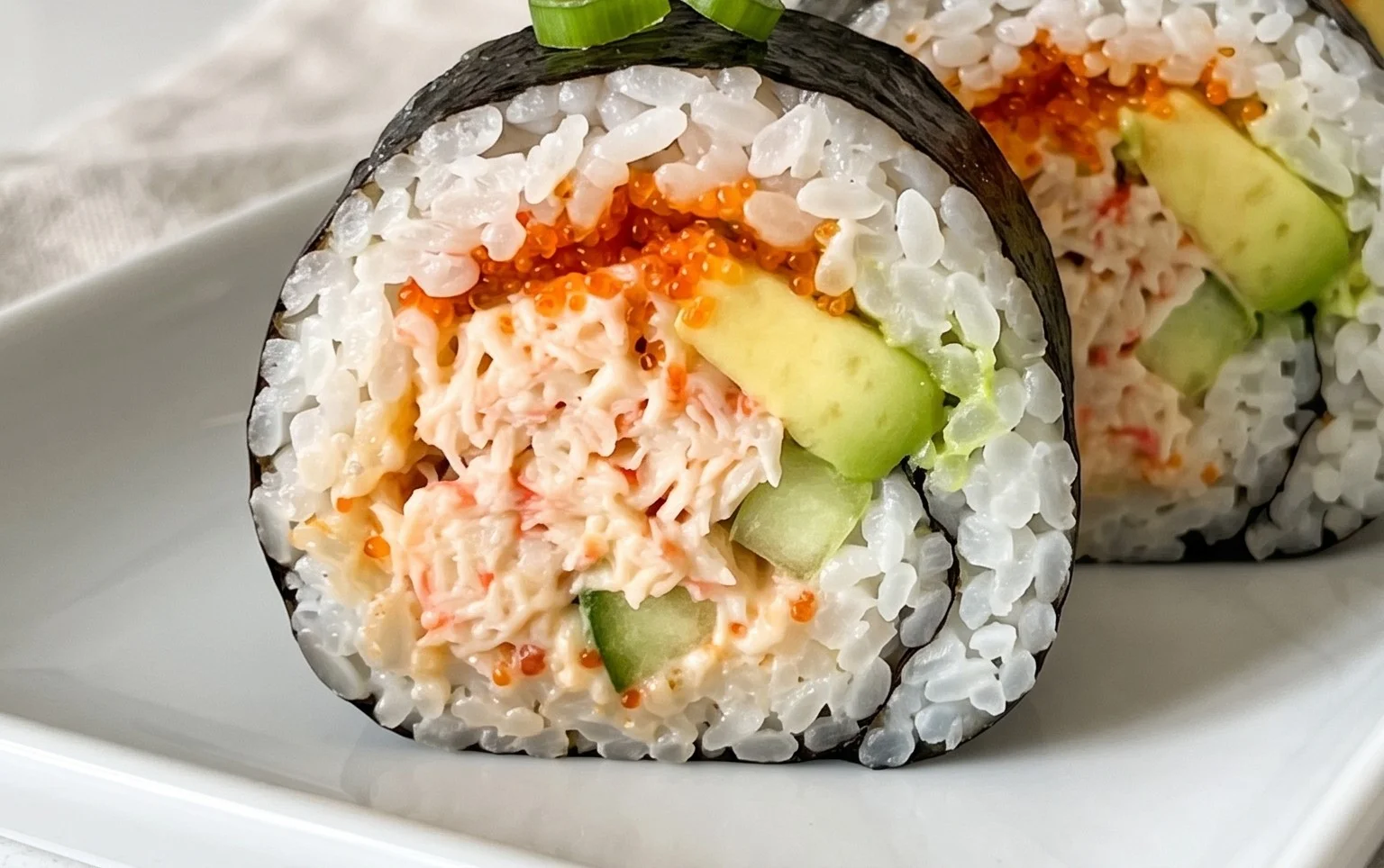 Kani Sushi (Spicy Crab Roll)