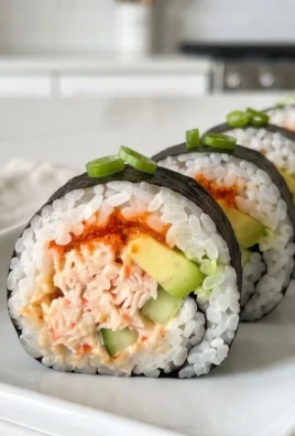 Kani Sushi (Spicy Crab Roll)