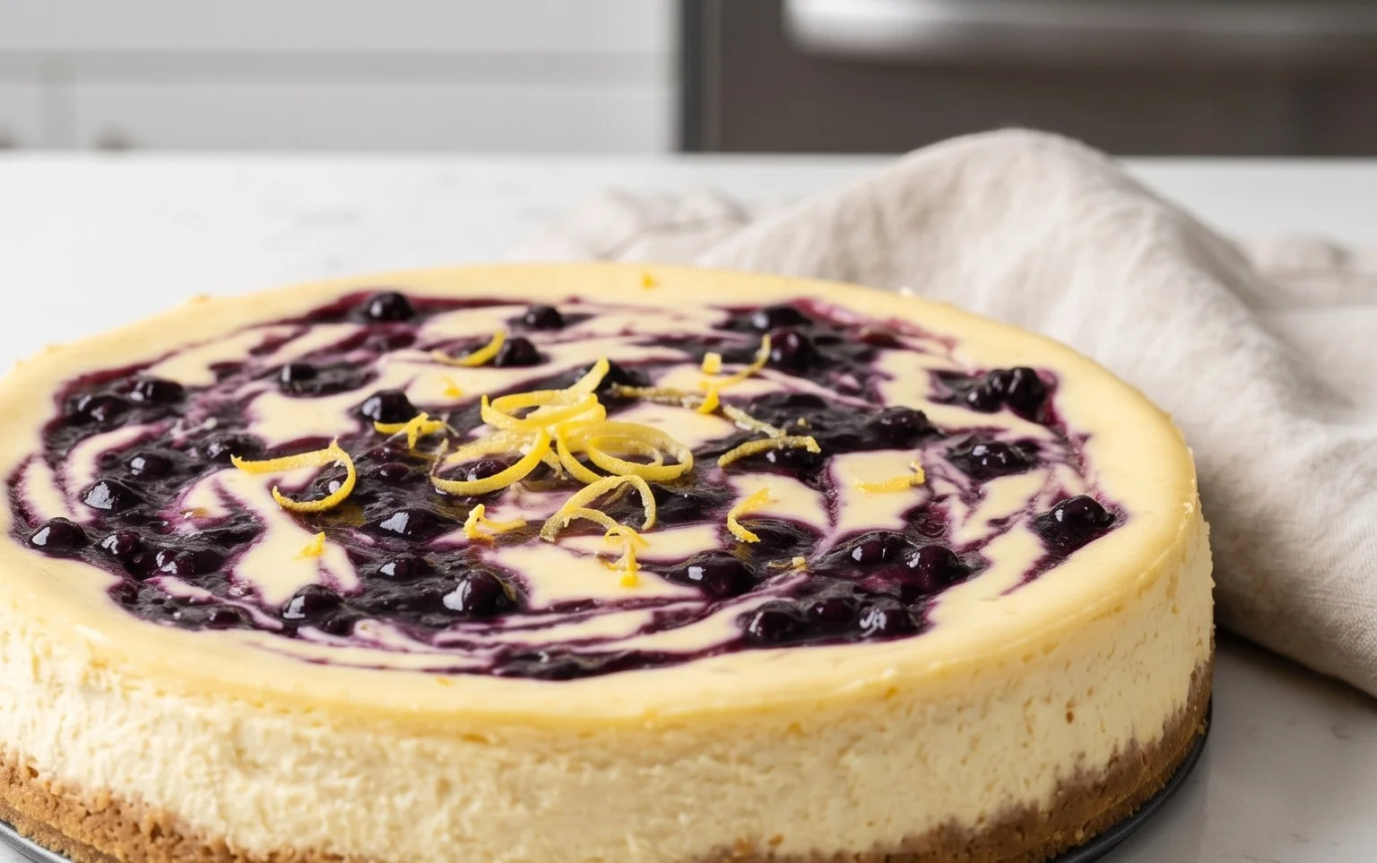 Lemon Blueberry Cheesecake