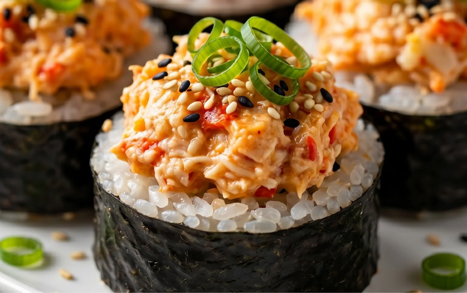 Kani Sushi (Spicy Crab Roll)