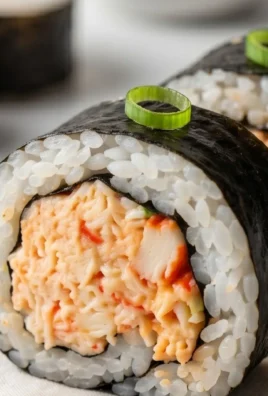 Kani Sushi (Spicy Crab Roll)
