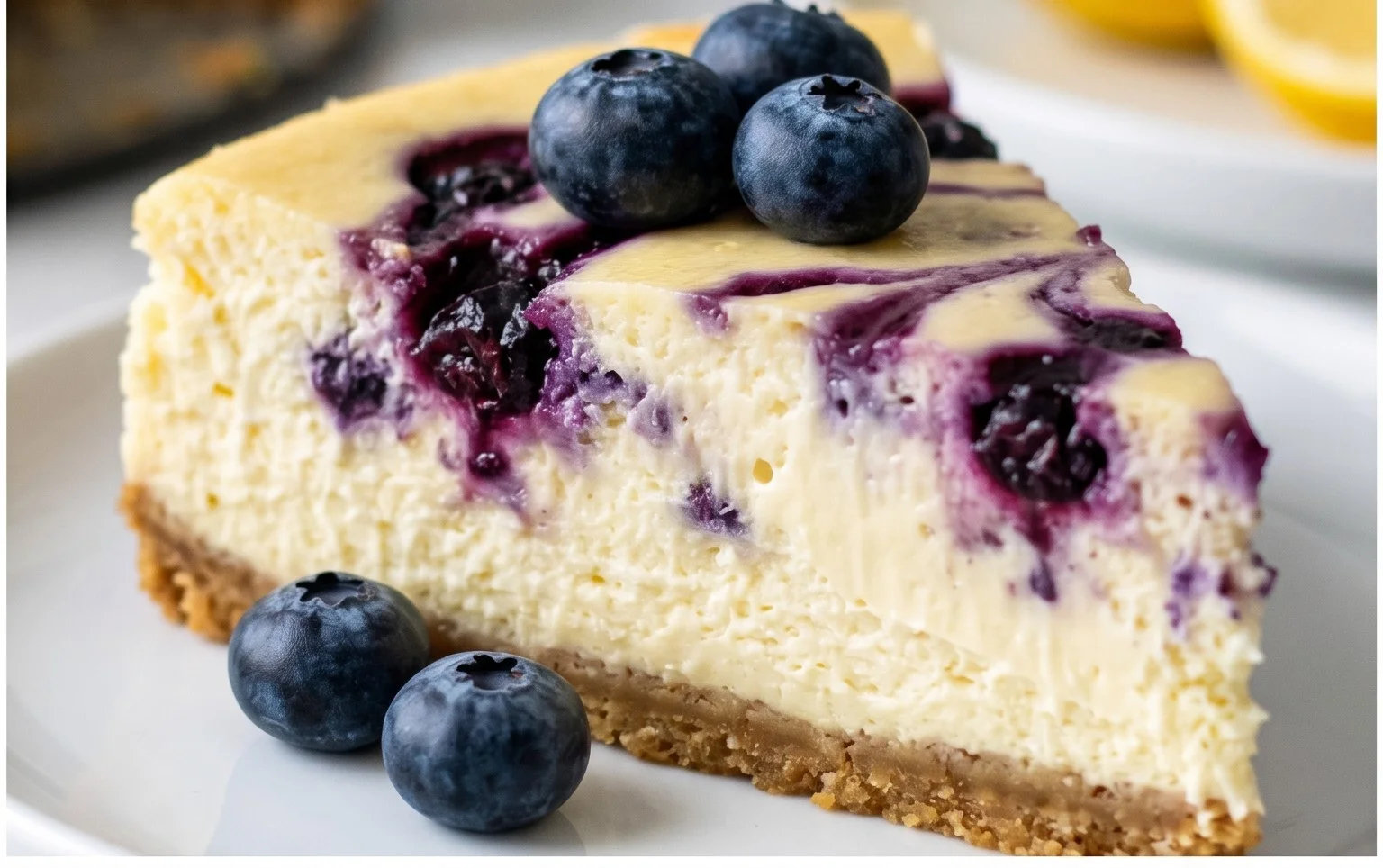 Lemon Blueberry Cheesecake