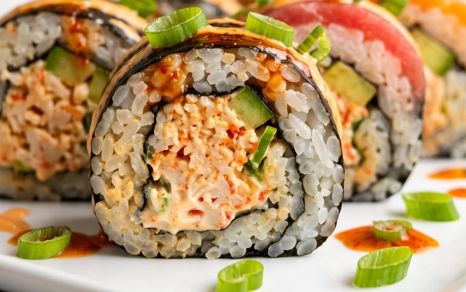 Kani Sushi (Spicy Crab Roll)