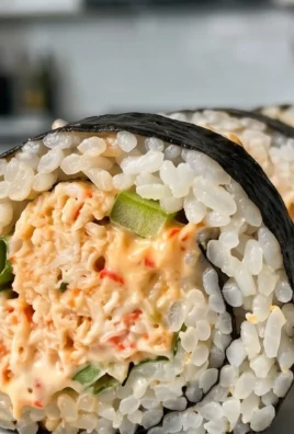 Kani Sushi (Spicy Crab Roll)