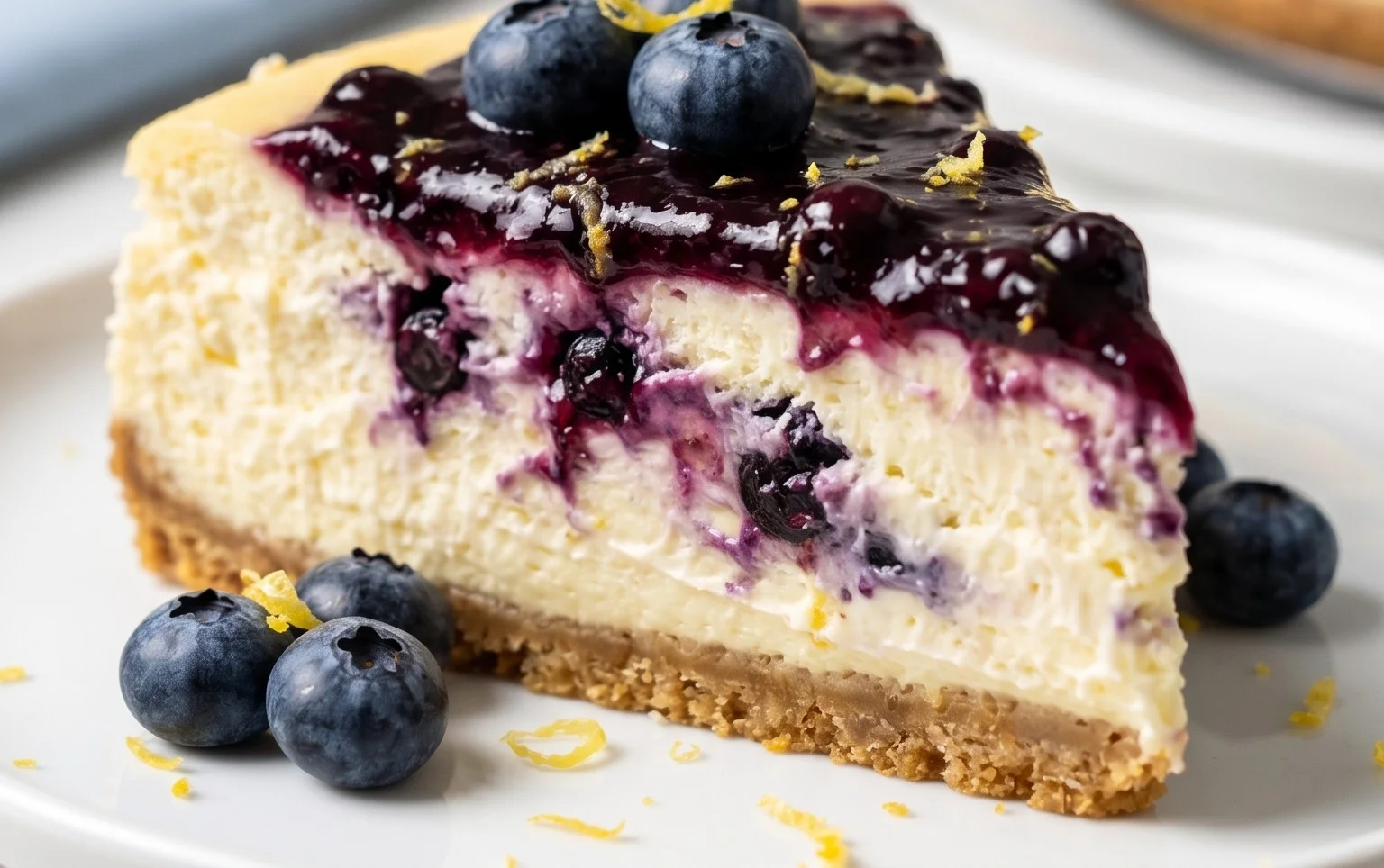 Lemon Blueberry Cheesecake