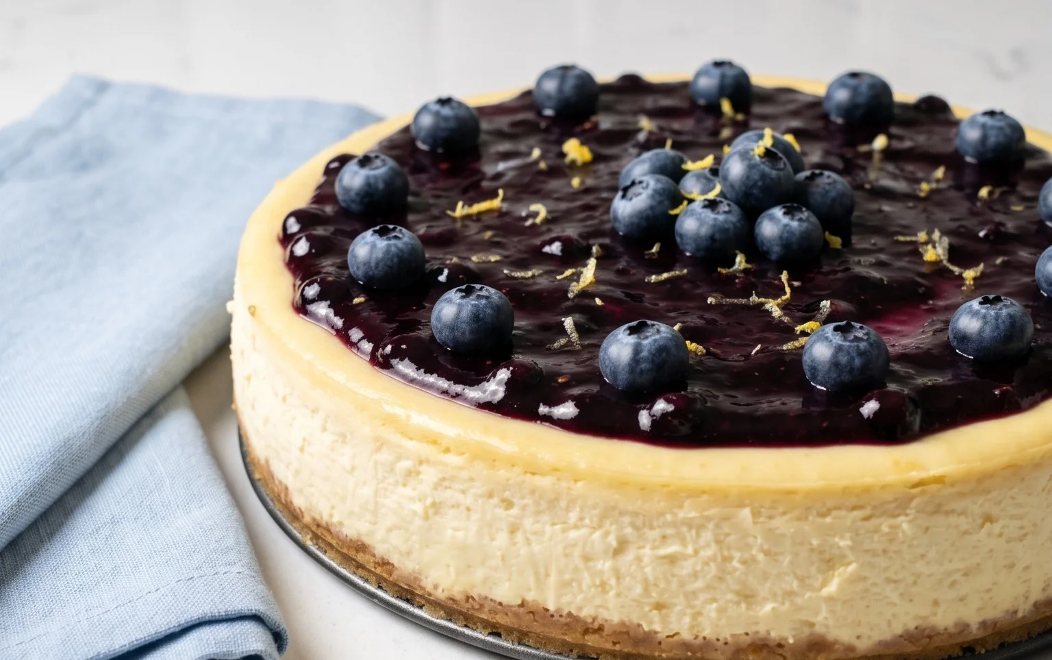 Lemon Blueberry Cheesecake