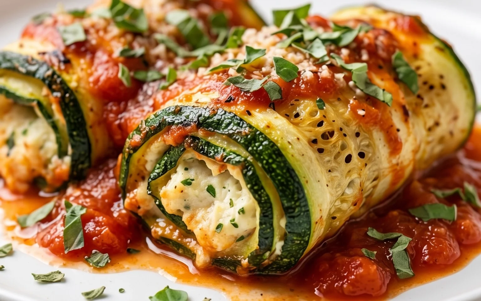 Vegan Zucchini Rollatini