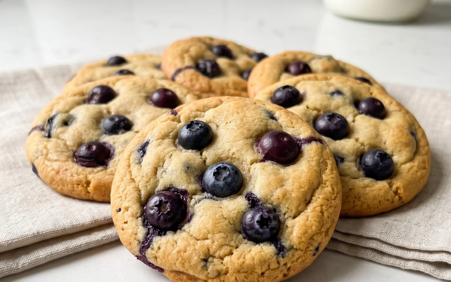 Best Ever Blueberry Cookies