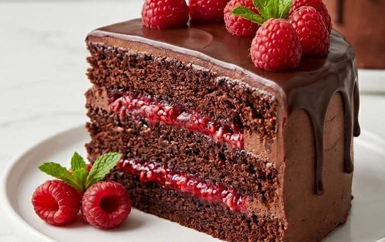 Chocolate Raspberry Cake