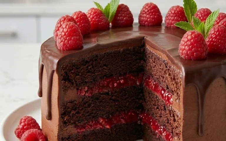 Chocolate Raspberry Cake