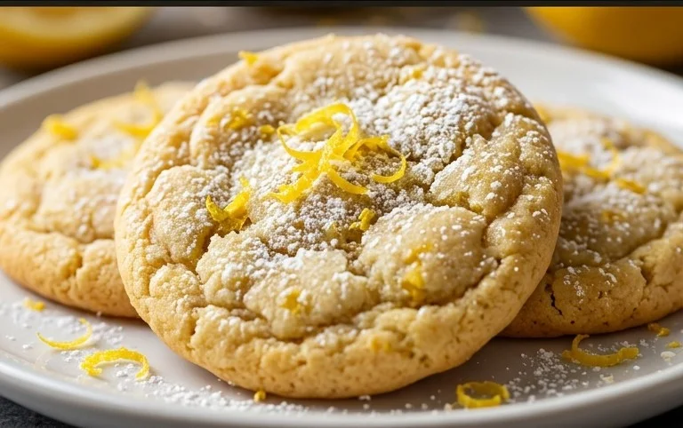 Soft & Chewy Lemon Cookies