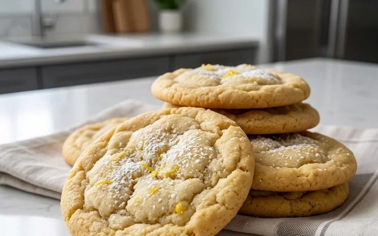 Soft & Chewy Lemon Cookies