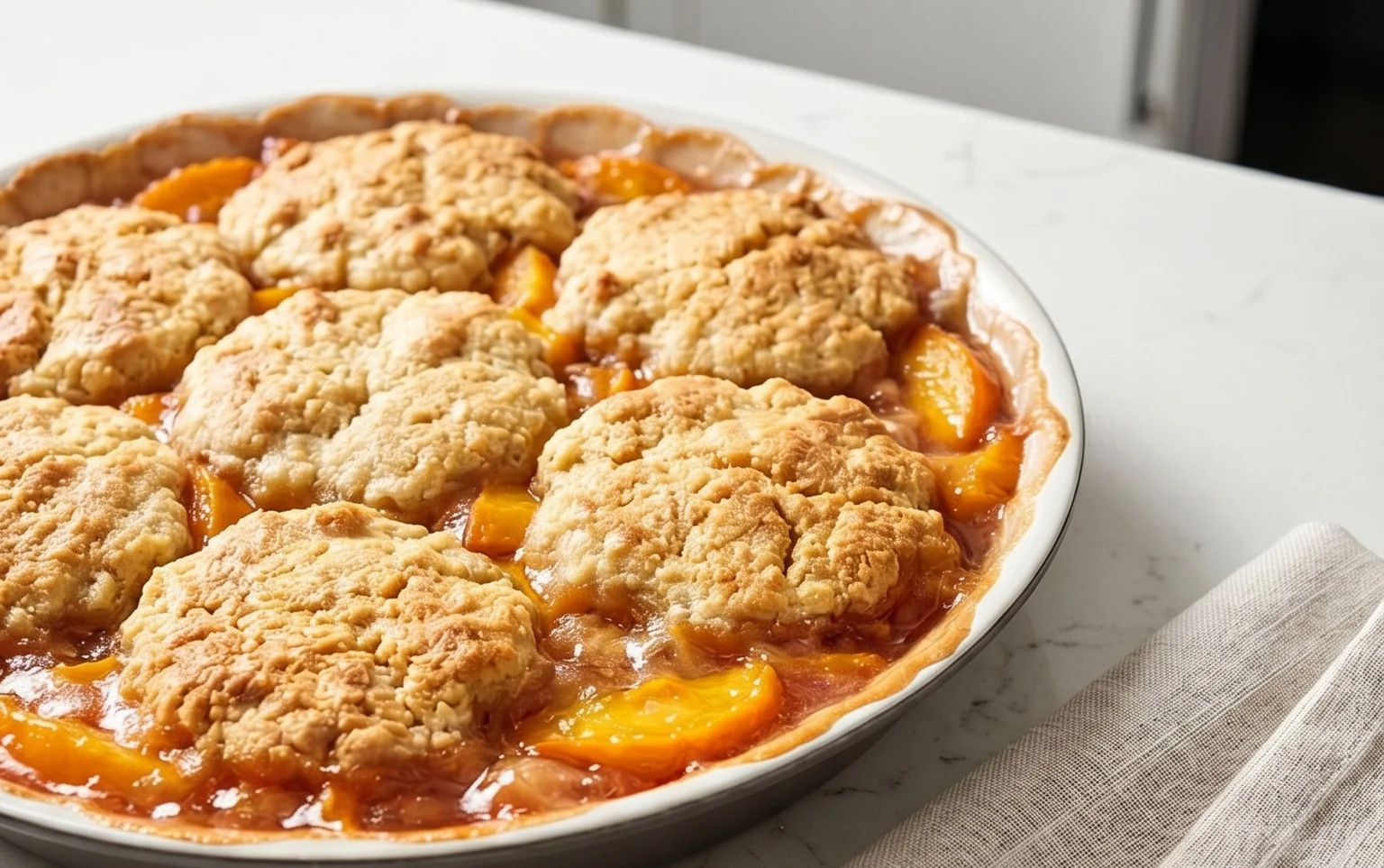Fresh Peach Cobbler